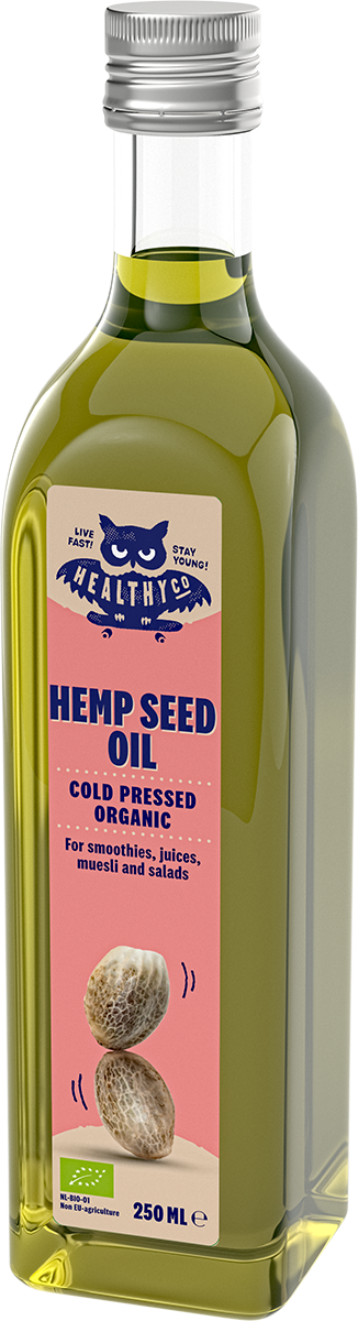 ECO Hemp Seed Oil 250ml. /100% natural, organic and organic/ - Nutra Best Europe