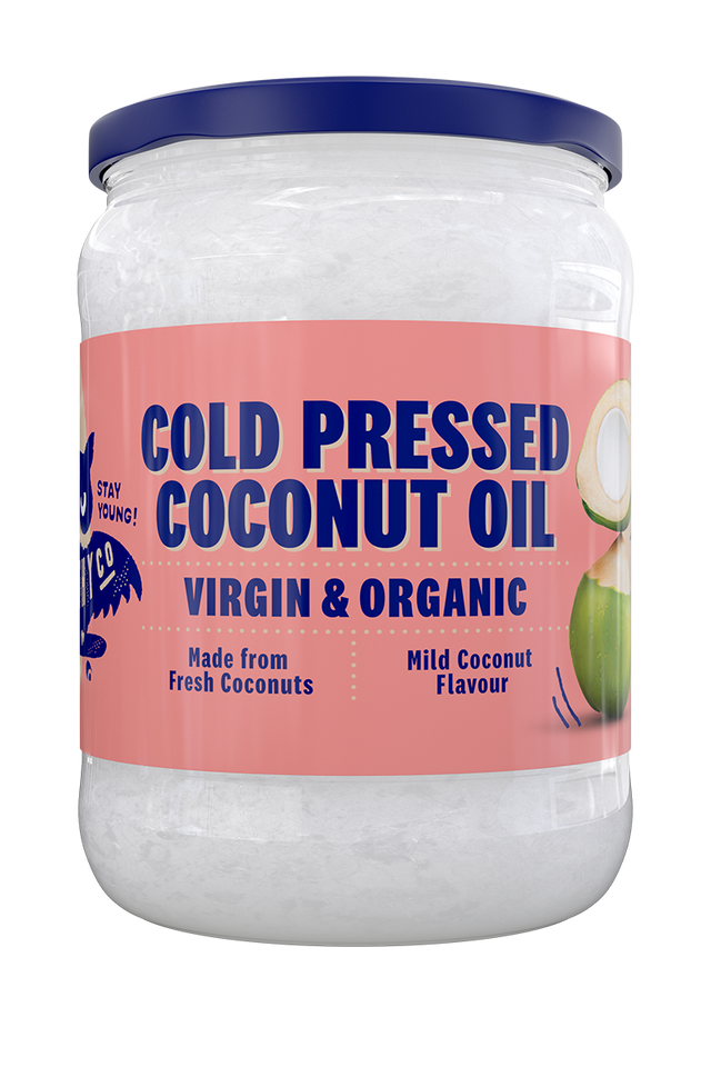 ECO coconut oil (virgin, organic, cold pressed) x 500ml - Nutra Best Europe