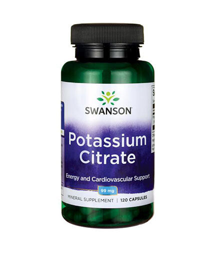 Potassium Citrate 99 mg - 120 capsules - Nutra Best Europe