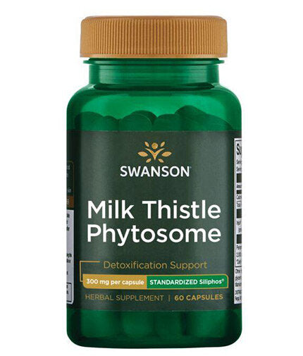 Siliphos Milk Thistle Phytosome 300 mg - 60 capsules - Nutra Best Europe