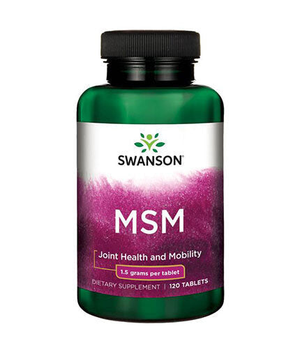 MSM 1500 mg - 120 Tablets - Nutra Best Europe