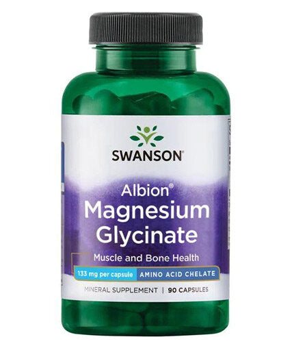 Albion® Chelated Magnesium Glycinate 133 mg - 90 capsules - Nutra Best Europe
