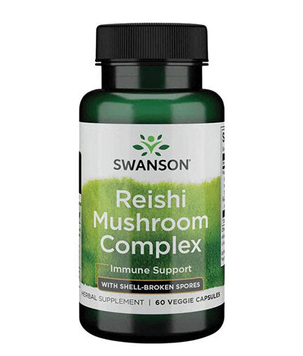 Super Potent Reishi Mushroom Complex 500 mg - 60 capsules - Nutra Best Europe