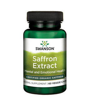 Saffron Extract 2% Safranal 30 mg - 60 capsules - Nutra Best Europe