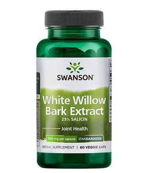 Maximum Strength White Willow Bark - 60 capsules - Nutra Best Europe