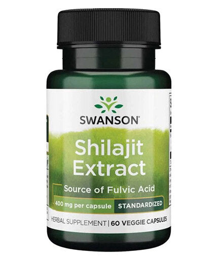 Shilajit Extract 400 mg - 60 capsules - Nutra Best Europe