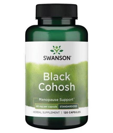 Black Cohosh (Standardized) 550 mg - 120 capsules - Nutra Best Europe