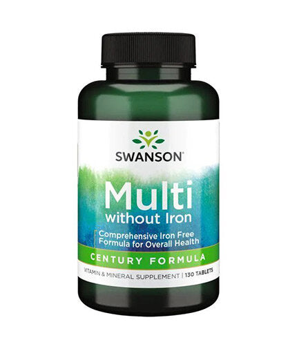 Century Formula Multivitamin without Iron - 130 Tablets - Nutra Best Europe