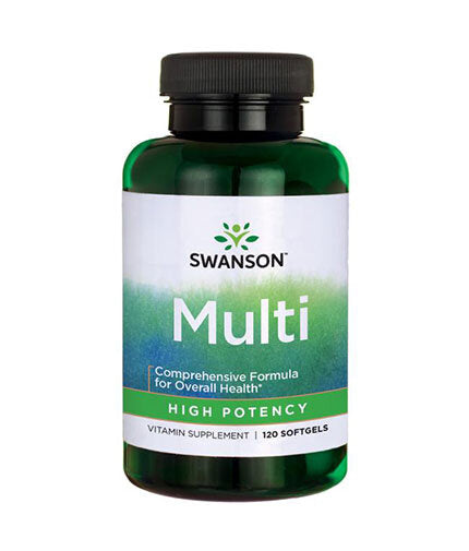 High Potency Softgel Multi - 120 Gel capsules - Nutra Best Europe