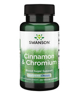 Cinnamon & Chromium with Chromax 400.4 mg - 60 capsules - Nutra Best Europe