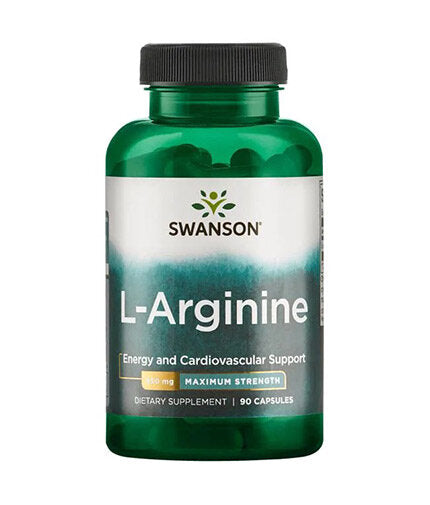 L-Arginine 850 mg / Maximum Strength - 90 capsules - Nutra Best Europe