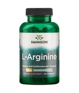 L-Arginine 850 mg / Maximum Strength - 90 capsules - Nutra Best Europe