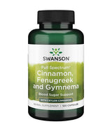 Full Spectrum Cinnamon, Fenugreek & Gymnema - 120 capsules - Nutra Best Europe