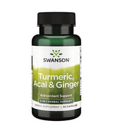 Full Spectrum Turmeric, Acai & Ginger - 60 capsules - Nutra Best Europe