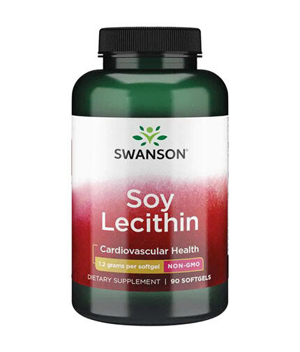 Soy Lecithin Non-GMO 1200 mg - 90 Gel capsules - Nutra Best Europe