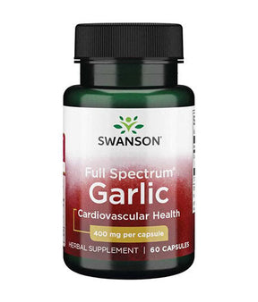 Full Spectrum Garlic 400 mg - 60 capsules - Nutra Best Europe
