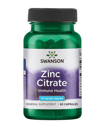 Zinc /Citrate/ 30mg. / 60 Caps. - 0 - Nutra Best Europe