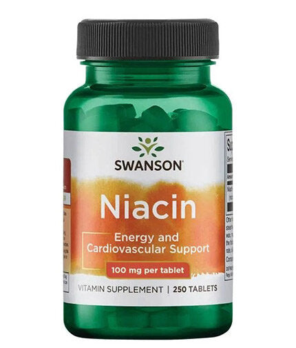 Niacin 100 mg - 250 Tablets - Nutra Best Europe