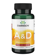 Vitamin A & D - 250 Gel capsules - Nutra Best Europe