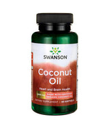 Certified Organic Coconut Oil 1000 mg - 60 Gel capsules - Nutra Best Europe