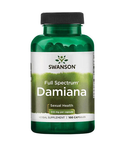 Damiana Leaves 510 mg - 100 capsules - Nutra Best Europe