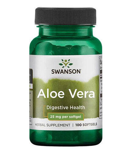 Aloe Vera 25 mg - 100 Gel capsules - Nutra Best Europe