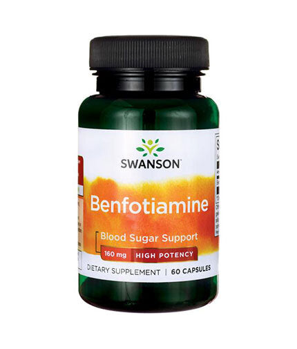 Benfotiamine 160 mg - 60 capsules - Nutra Best Europe