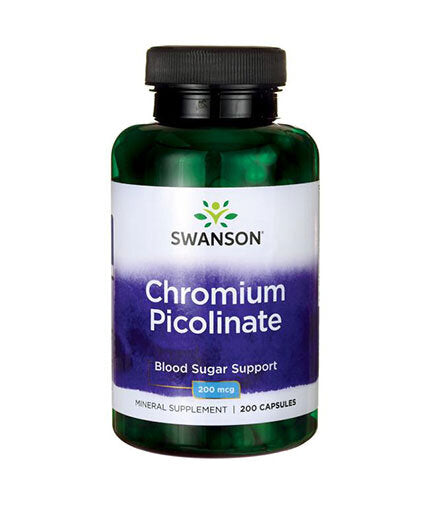 Chromium Picolinate 200 mcg - 200 capsules - Nutra Best Europe