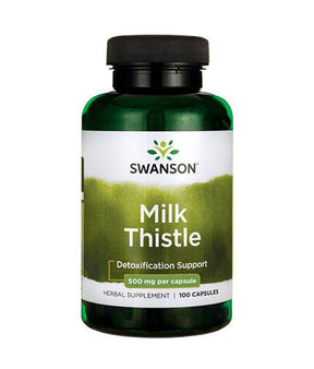 Milk Thistle 500 mg - 100 capsules - Nutra Best Europe