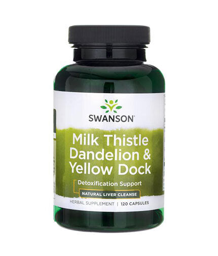 Milk Thistle Dandelion & Yellow Dock - 120 capsules - Nutra Best Europe