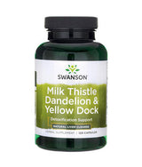 Milk Thistle Dandelion & Yellow Dock - 120 capsules - Nutra Best Europe