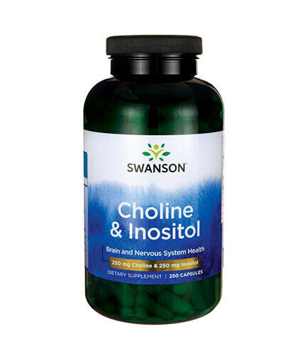 Choline & Inositol 250 mg - 250 capsules - Nutra Best Europe