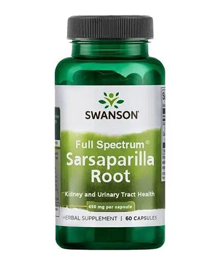 Sarsaparilla Root 450 mg - 60 capsules - Nutra Best Europe