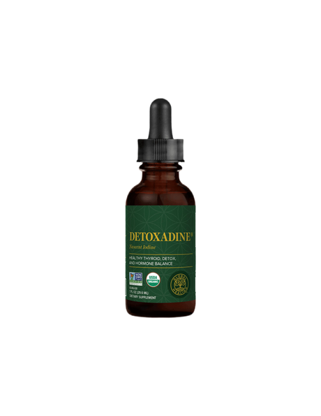Detoxadine® Nascent Iodine - Detoxadine® Certified Organic Atomic Iodine, 29.6ml Global Healing - Nutra Best Europe
