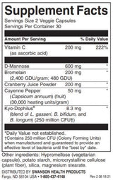 Supplement for Urinary Tract Health - 60 capsules - Nutra Best Europe