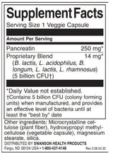 Probiotic with Digestive Enzymes - 60 capsules - Nutra Best Europe