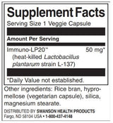 Immunobiotic Immuno-LP20 50 mg - 30 capsules - Nutra Best Europe