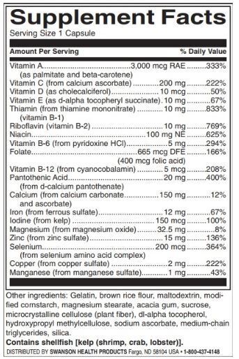 Multi and Mineral | Daily - 100 capsules - Nutra Best Europe