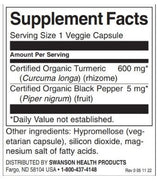 Turmeric & Black Pepper - 90 capsules - Nutra Best Europe