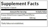 Green Lipped Mussel 500 mg / 60 Caps - 0 - Nutra Best Europe