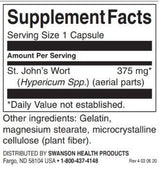 St. John's Wort 375 mg - 120 capsules - Nutra Best Europe