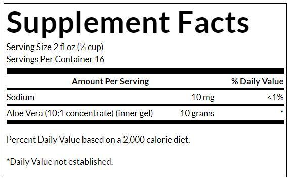 Aloe Vera Gel - 946 ml - Nutra Best Europe