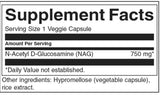 N-Acetyl D-Glucosamine (NAG) 750 mg - 60 capsules - Nutra Best Europe