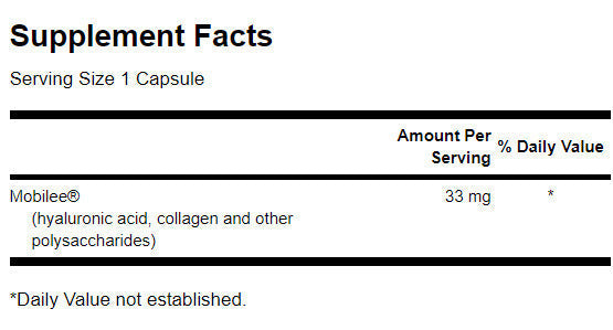 Hyaluronic Acid Complex 33 mg - 60 capsules - Nutra Best Europe