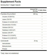 Full Spectrum N-Zimes 305 mg - 90 capsules - Nutra Best Europe