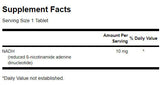 Fast-Acting NADH High Bioavailability 10 mg - 30 Tablets - Nutra Best Europe