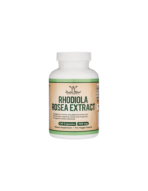 Rhodiola Rosea Extract - Golden root extract, 120 capsules Double Wood - Nutra Best Europe