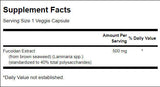 100% Pure Maximum-Strength Fucoidan Extract - 60 capsules - Nutra Best Europe