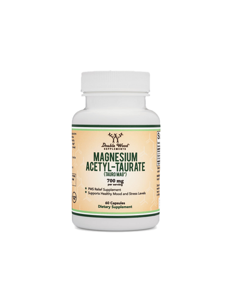 Magnesium Acetyl-taurate (TAURO-MAG®), 60 capsules Double Wood - Nutra Best Europe