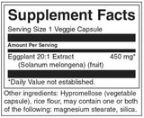 Eggplant Extract 20:1 450 mg - 30 capsules - Nutra Best Europe